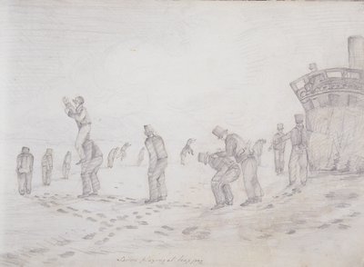 Sailors Playing at Leap Frog, from 